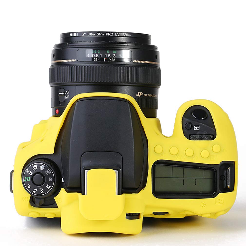Amazon | 黄 キヤノン Canon EOS 90D 専用 TPUシリコンカメラバッグ