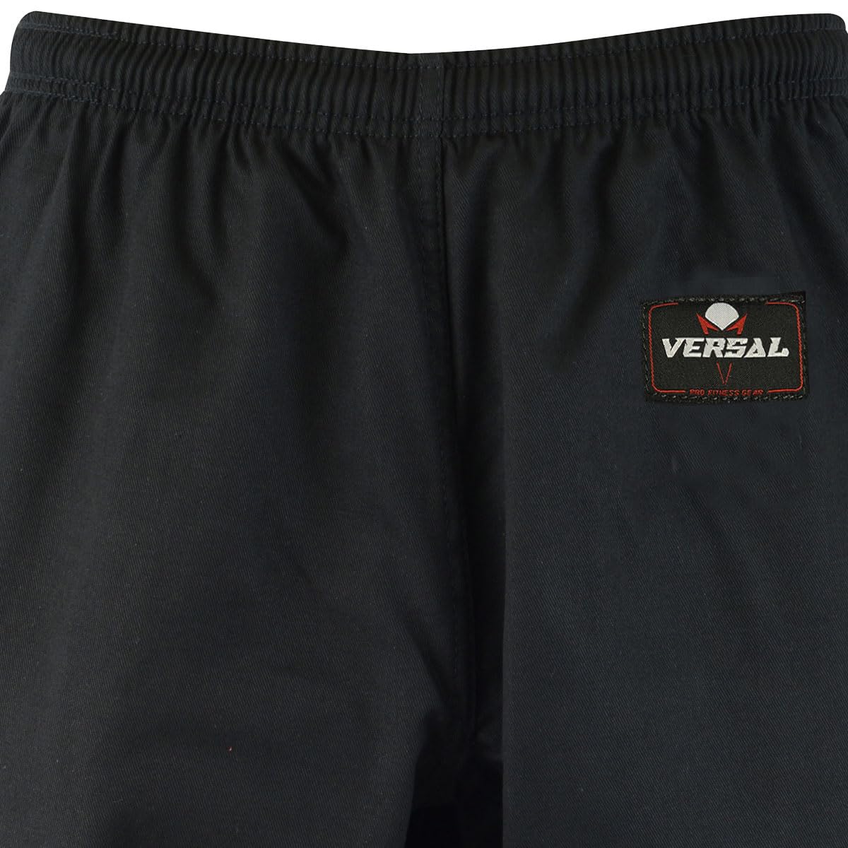 VERSAL Karate-Gi für Kinder/Erwachsene, Karate-Uniform, weiß, 227 g, leichtes Polycotton, Kampfsport, Training, Sparring, Taekwondo-Uniform mit Gürtel