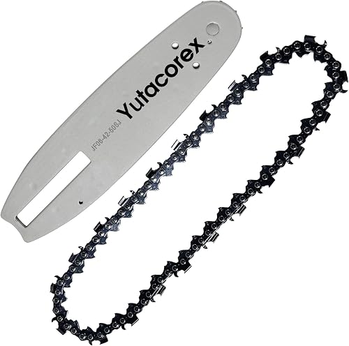 6inch Chainsaw Guide Bar and Chain Combo,Replacement Accessories Fits WORX WG320,WG307,WG321,Fits BLACK+DECKER LP1000,LLP120B,Fits CRAFTSMAN CMCCS320D1,Fits DUC121,DUC122,1/4,050,42DL