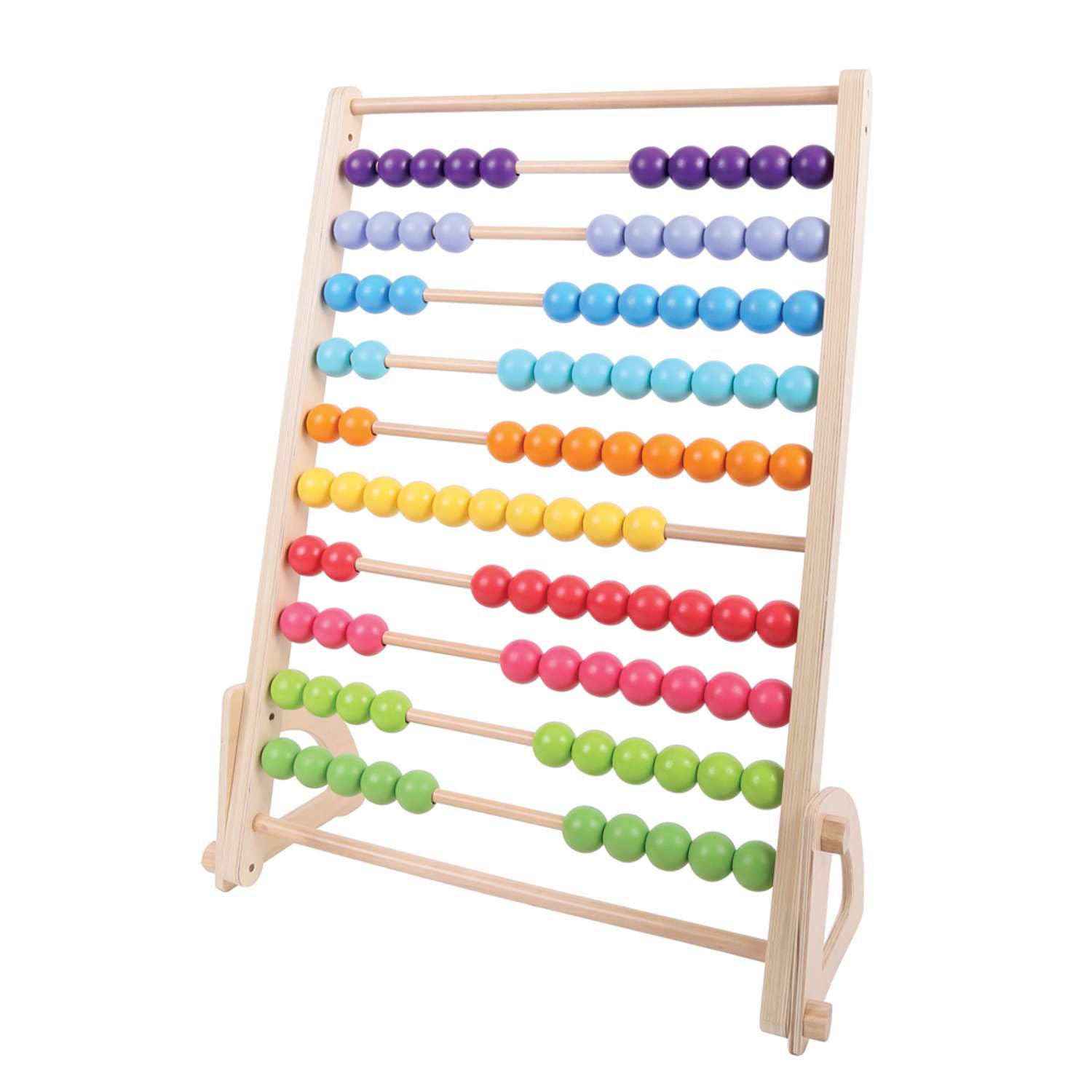 Bigjigs Toys Giant Wooden Abacus - Educational Resources
