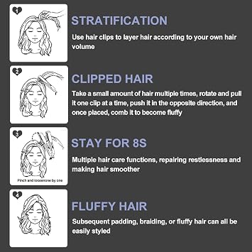 JINRI Hair Brush, Pumped-Up Volume, Hair Iron, Adjustable Temp, 360 Tail Rotation, Lasting Volume, for Short Or Thin Hair, Dual Voltage (100-240V), Volumizing Hair Iron, Purple, 1.25 inch