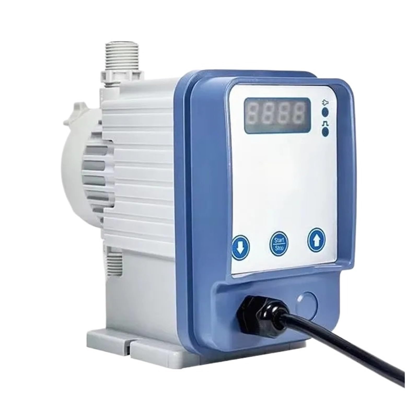 Kwasowa Mikroautomatyczna Pompa Dozująca Chemiczny Ciekły Chlor Do Elektromagnetycznej Pompy Membranowej Uzdatniania Wody Płynna Praca Stały Przepływ Niezawodność(20LH-1bar-Blue)