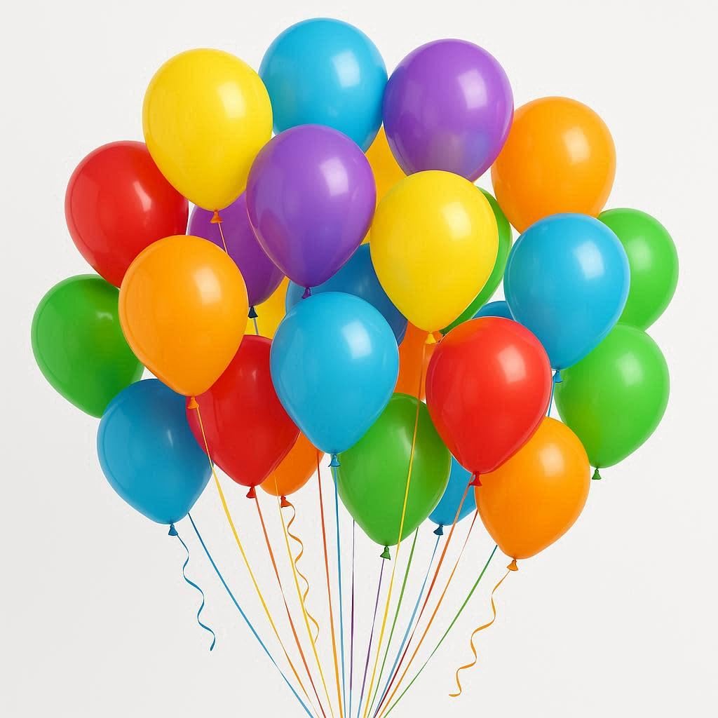 Multi Coloured Balloons 100 Pcs Rainbow Pack 10 Inch Latex Party Decorations for Kids Birthday Wedding Proposal Baby Shower Anniversary Celebrations