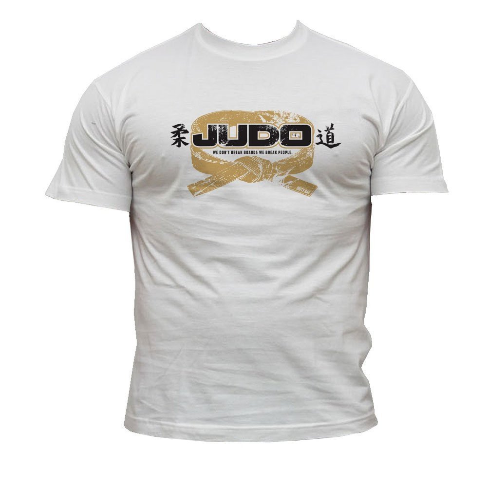 Dirty Ray Martial Arts Judo men's short sleeve T-Shirt DT11F (L)