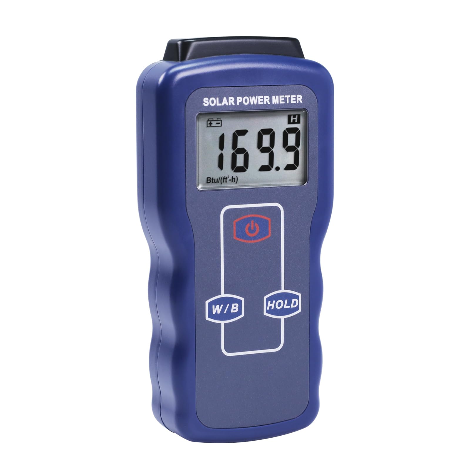 Solar Power Meter Digital Solar Meter, High Accurate Btu Meter with W/m² & Btu/(ft²·h) Switchable, Irradiance Meter for Solar Panel Installation, Solar Radiance Testing and Meteorology, etc.-image-37