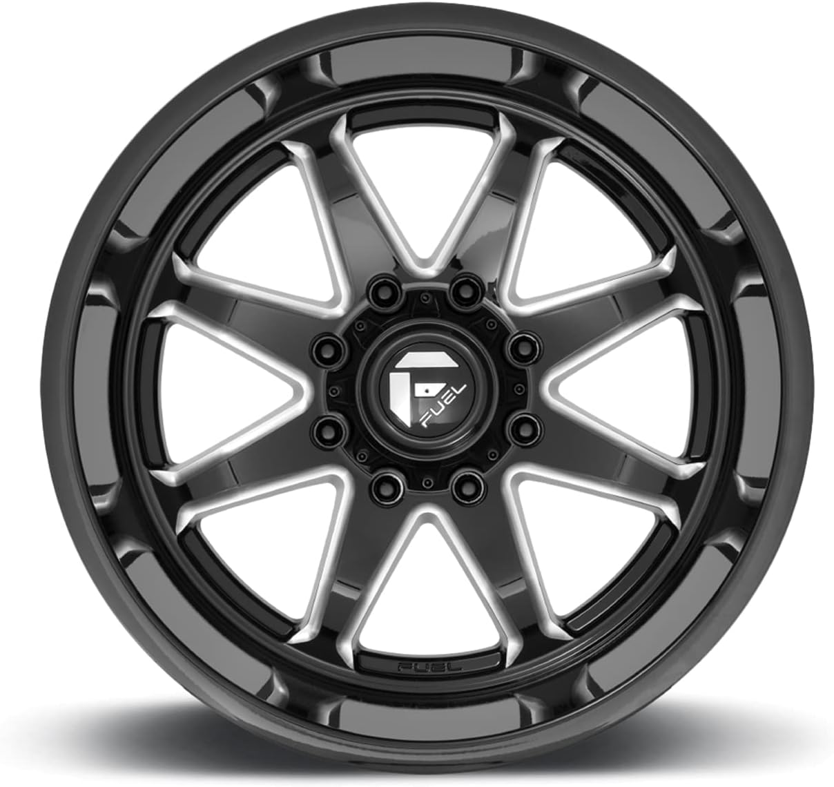 FUEL OFF-ROAD D749 HAMMER 20X9, 5X5.0, 5.04, 1mm GLOSS BLACK MILLED - D74920907550