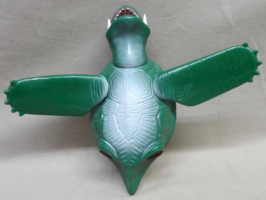 MARUSAN HOBBY 電撃怪獣大作戦 フィギュア ガメラ飛行形態