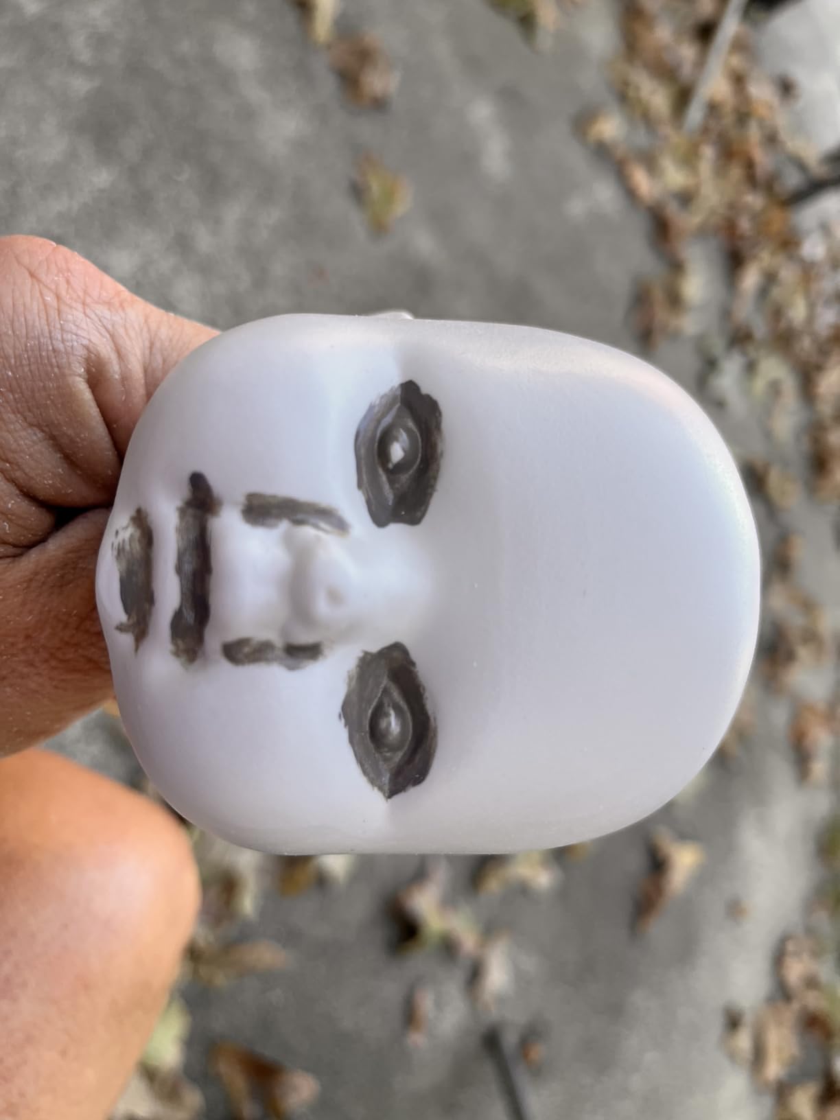 4E's Novelty Halloween Decorations Creepy Bag of Doll Heads