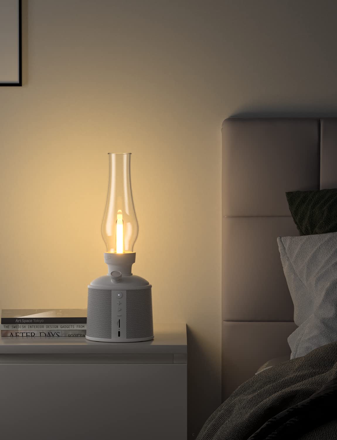 Cassa Bluetooth Portatile, Speaker con Luce di Dimmer Infinito, Cassa Altoparlante Wireless 10W, Bluetooth 5.3, Impermeabile IPX4, Autonomia 24 Ore