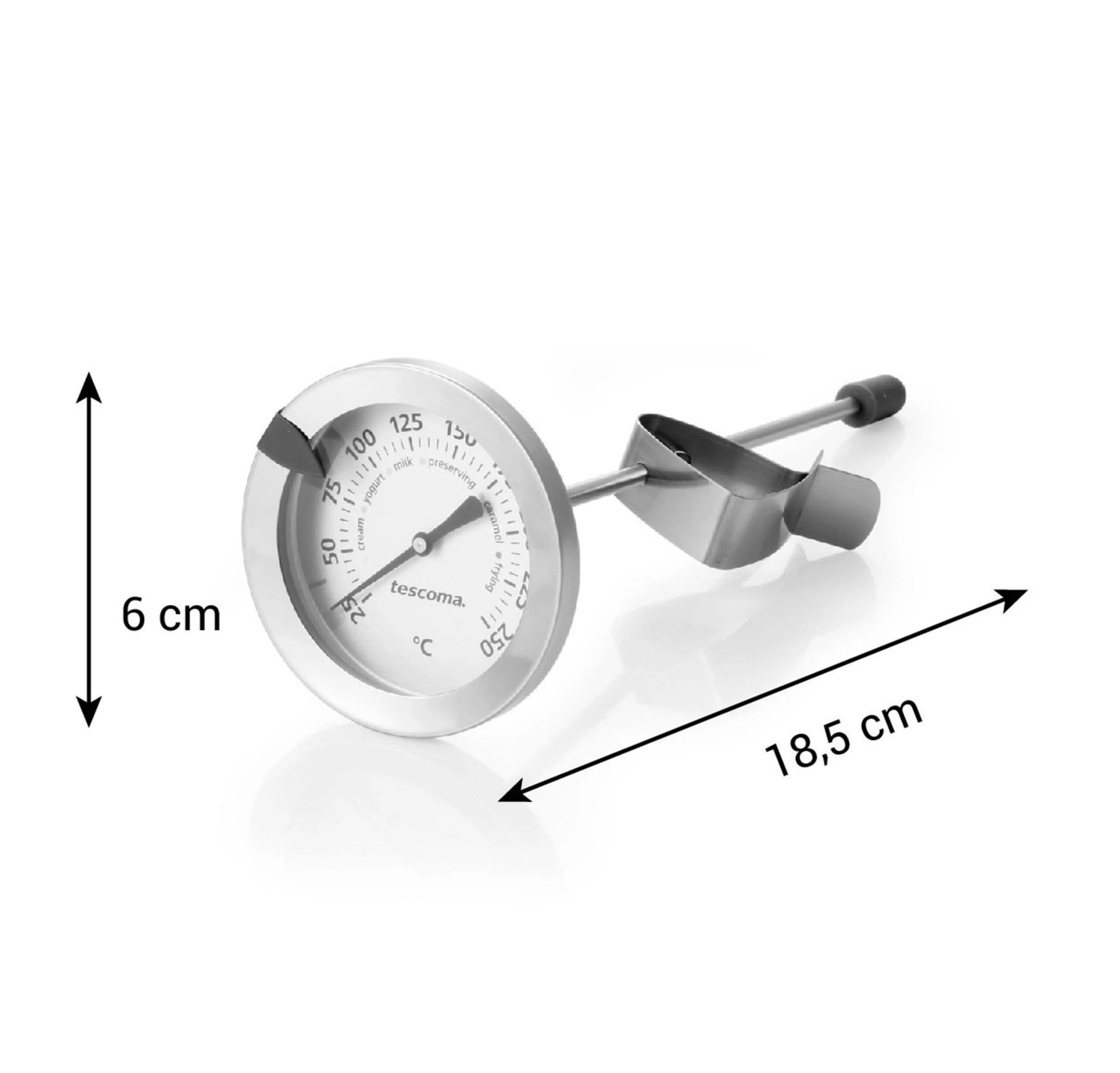 Tescoma 636153 Termometro Cuoco con Clip, linea Gradius