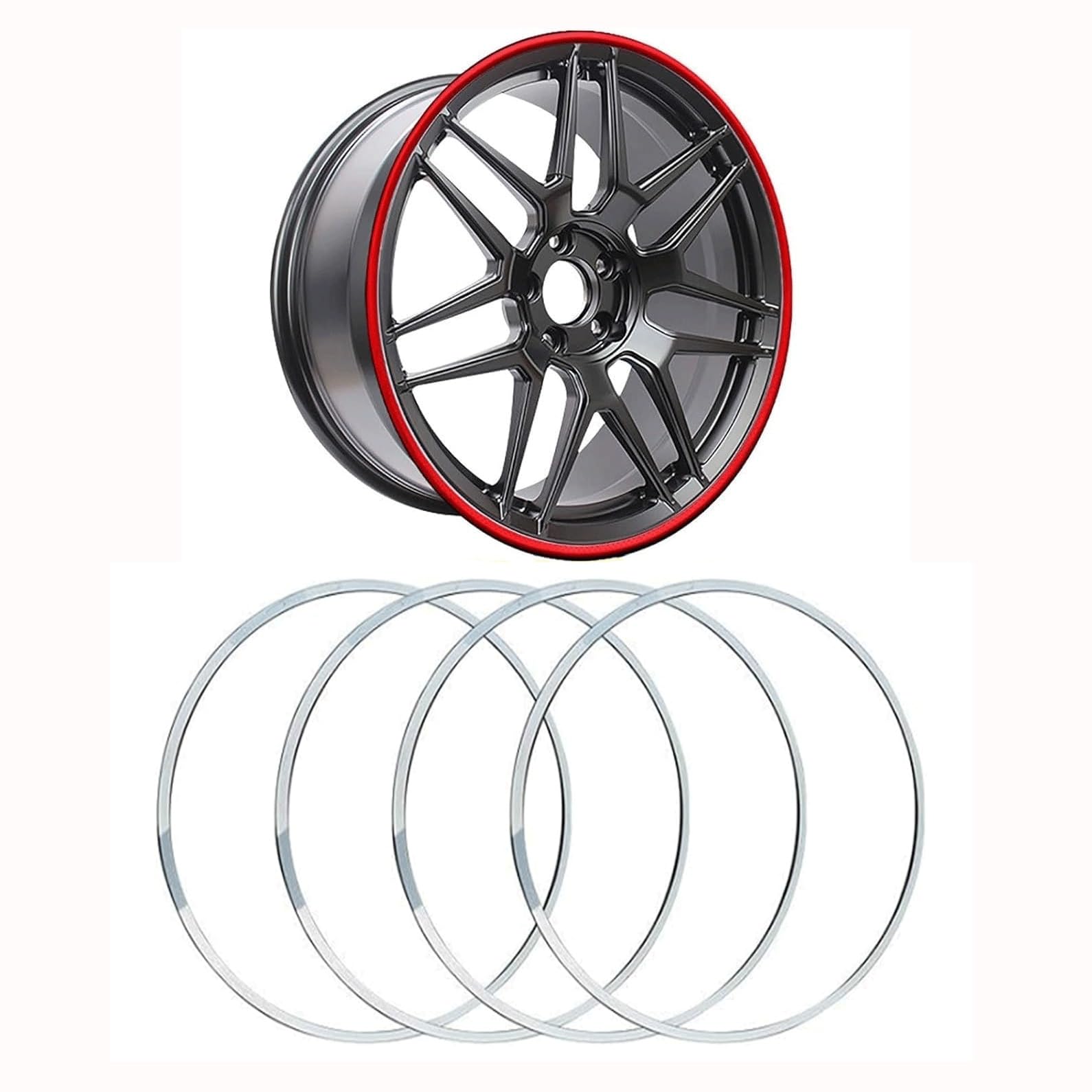 Protecteur De Jante De Roue Anneau De Jante De Roue De 18