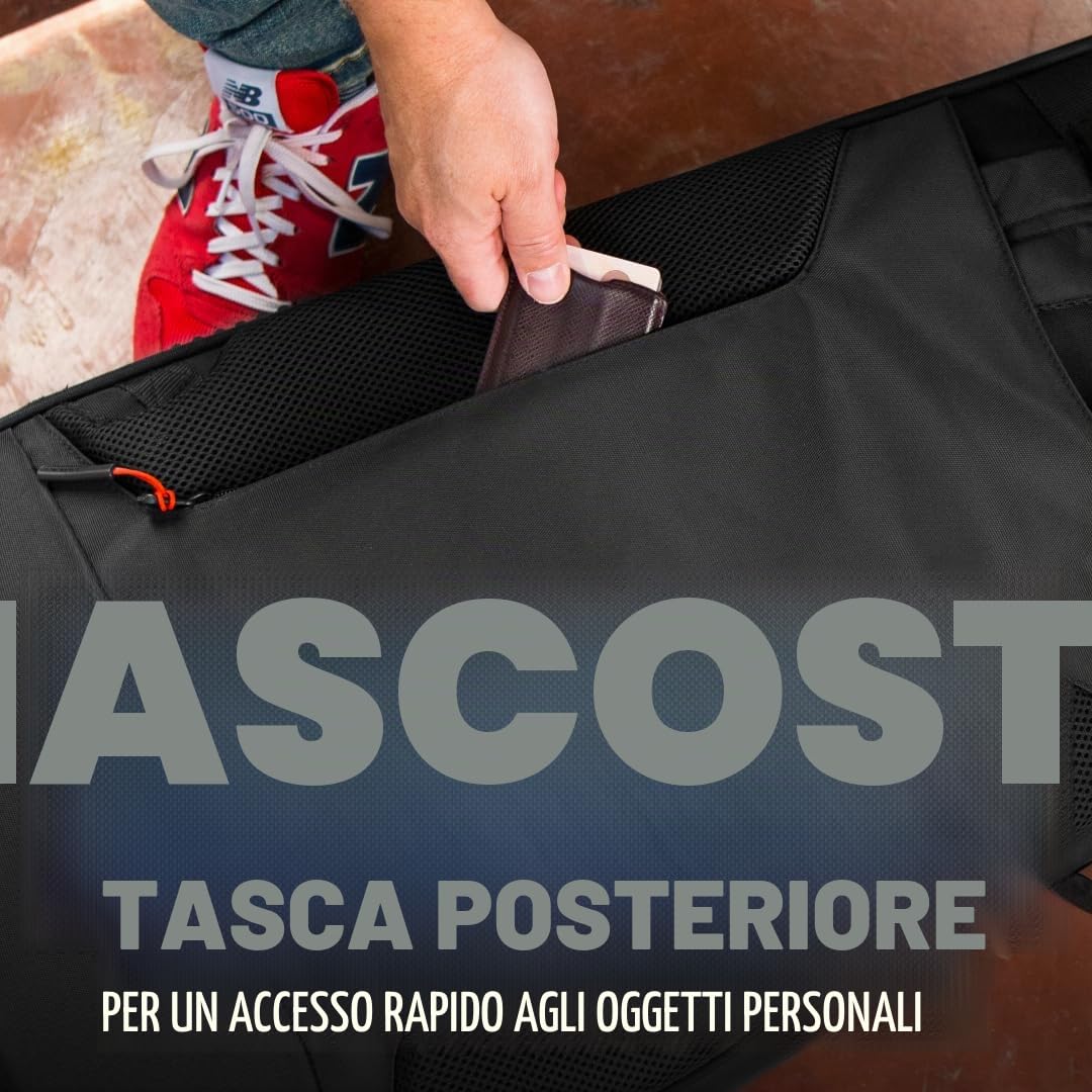 Gator CASES - ICON Series Borsa da Concerto Premium Resistente alle Intemperie per Bassi Elettrici con Cerniere Compatibili con Lucchetti TSA, Nero (G-ICONBASS)