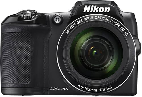 Nikon COOLPIX L840 Cámara digital con zoom óptico 38x y Wi-Fi incorporado (negro)