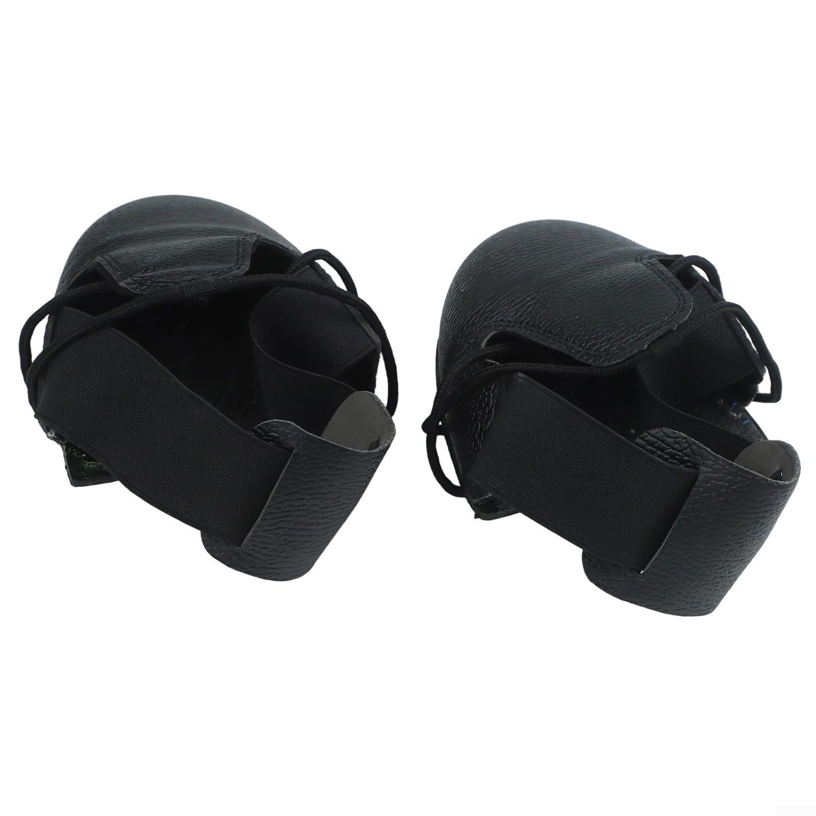 Cubiertas de zapatos de seguridad con puntera de acero, protección antigolpes, antideslizante, equipo de seguridad industrial para hombres y mujeres, tallas europeas 32-45, negro, 22 x 10 x 9 cm