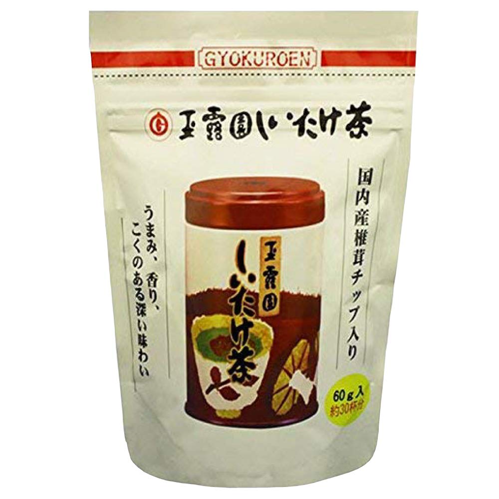 Amazon.co.jp: かほる園 玉露園 しいたけ茶 スタンドパック 60g