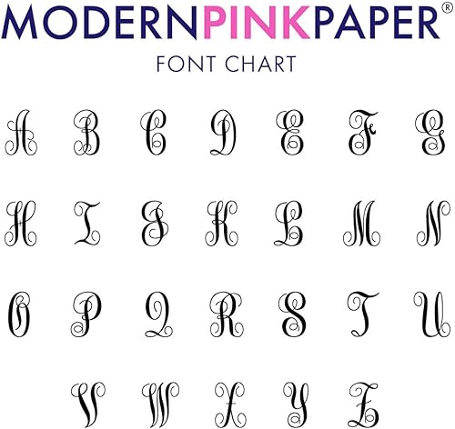 Miniatura 3 de Classic Monogram Stationary Set FOLDED NOTE CARDS, Personalized Stationary Set, Personalized Monogram Stationery Set, Your Choice of Colors and