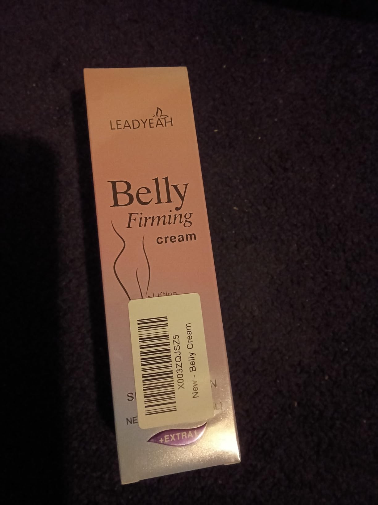 Leadyeah B Flat Belly Firming Cream - Moisturizing, Firming for Stomach, Thighs and Butt, Body Lotion for Women and Men, 125 ML