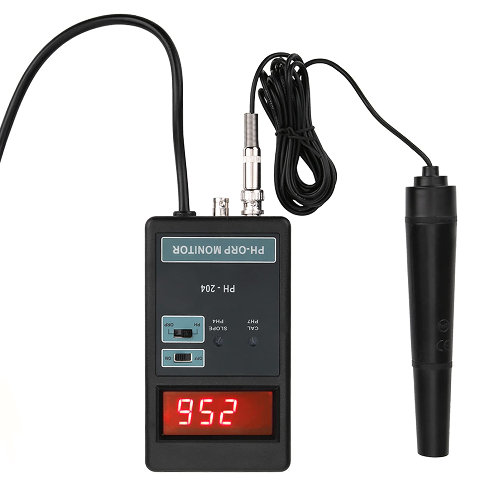 mingzhe Affichage Numérique Affichage de la Température du PH ORP Moniteur de Moniteur de des Testeurs de Compteur pour Les Tests de qualité de l'eau (Plug UE 220V)