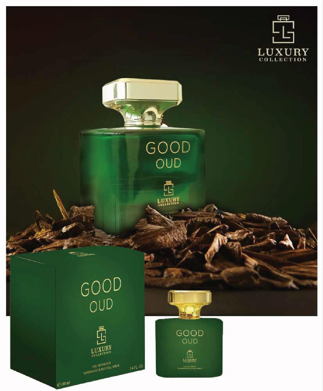 Maison d'Orient Luxury Collection Good Oud Eau de Parfum 100 mL - Opulent Unisex Oud, Rose and Amber Blend, Long Lasting Arabian Oriental Perfume Spray, Gift Ready - Image 3