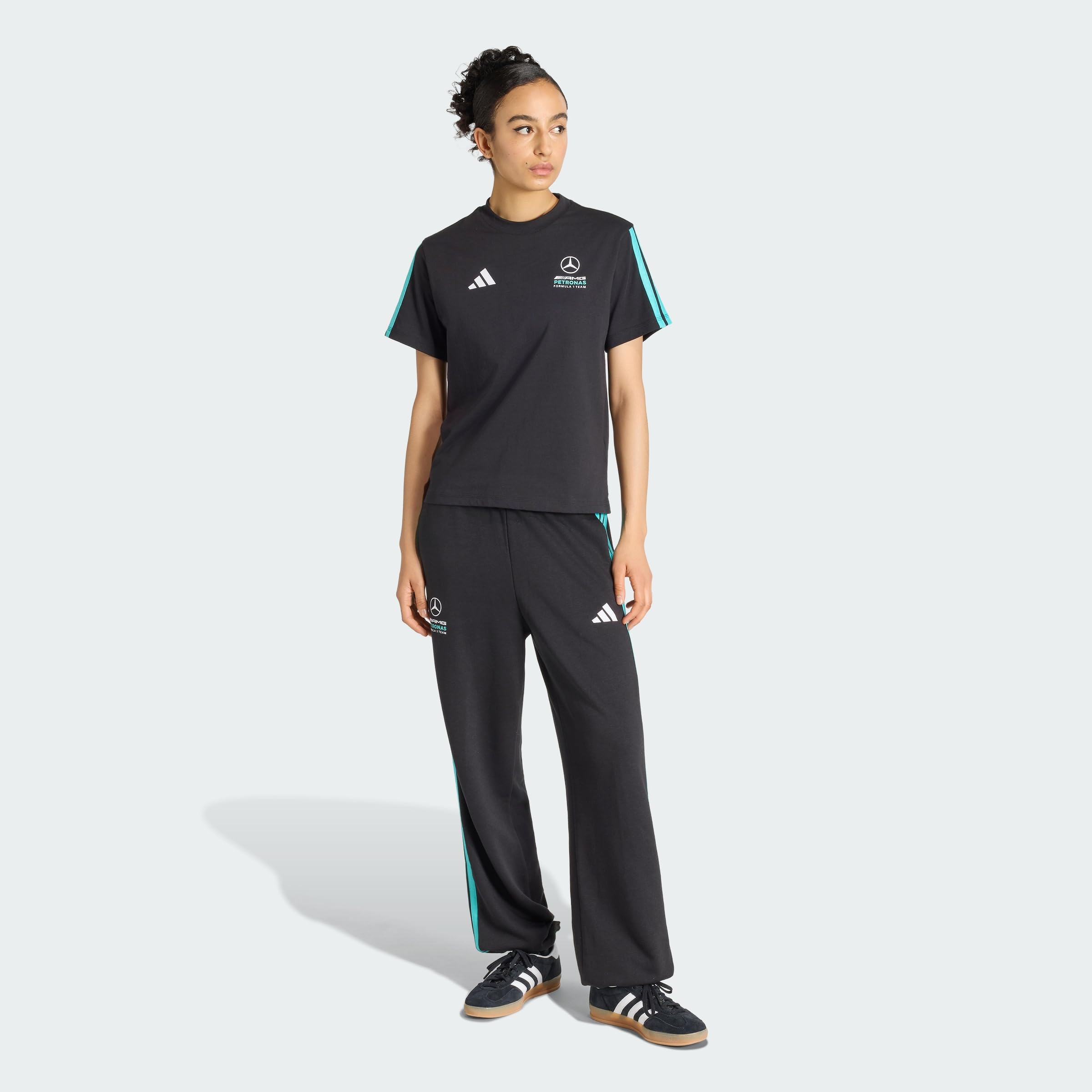 adidas Damen Mercedes - Amg Petronas Formula 1 Team DNA Tee Short Sleeves
