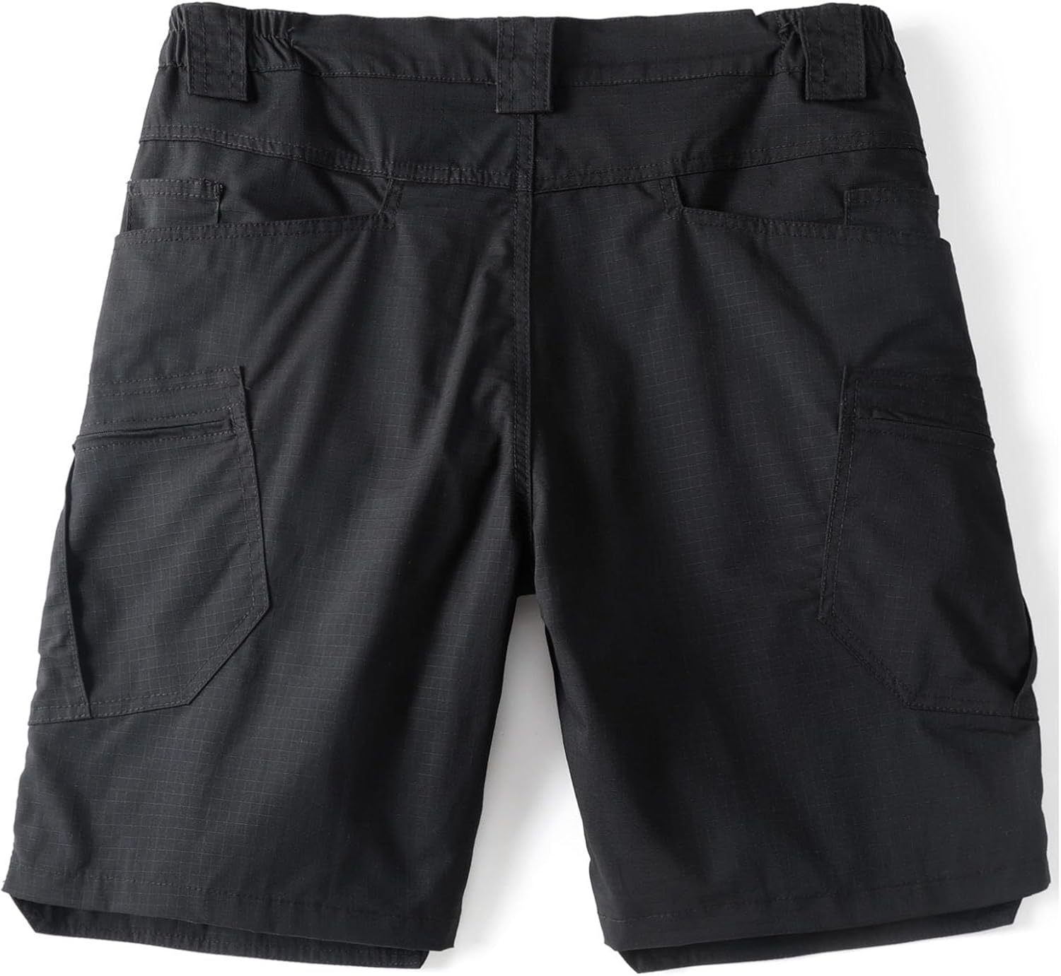 Men's Outdoor Tactical Stretch Cargo Shorts Ripstop Work Hiking Shorts