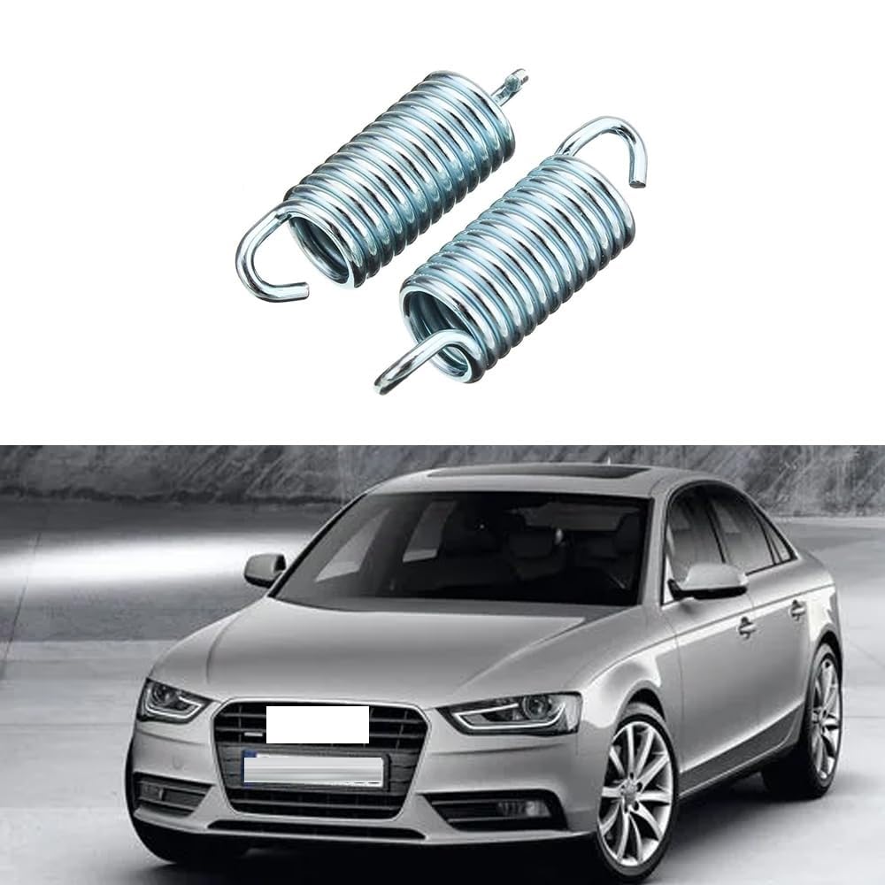 Baceyong 2 sztuki sprężyny zacisku hamulca, sprężyny powrotne zacisku hamulca tylnego, sprężyny zacisku hamulca WHC0111X2J kompatybilne z RENAULT MEGANE 1997-2008