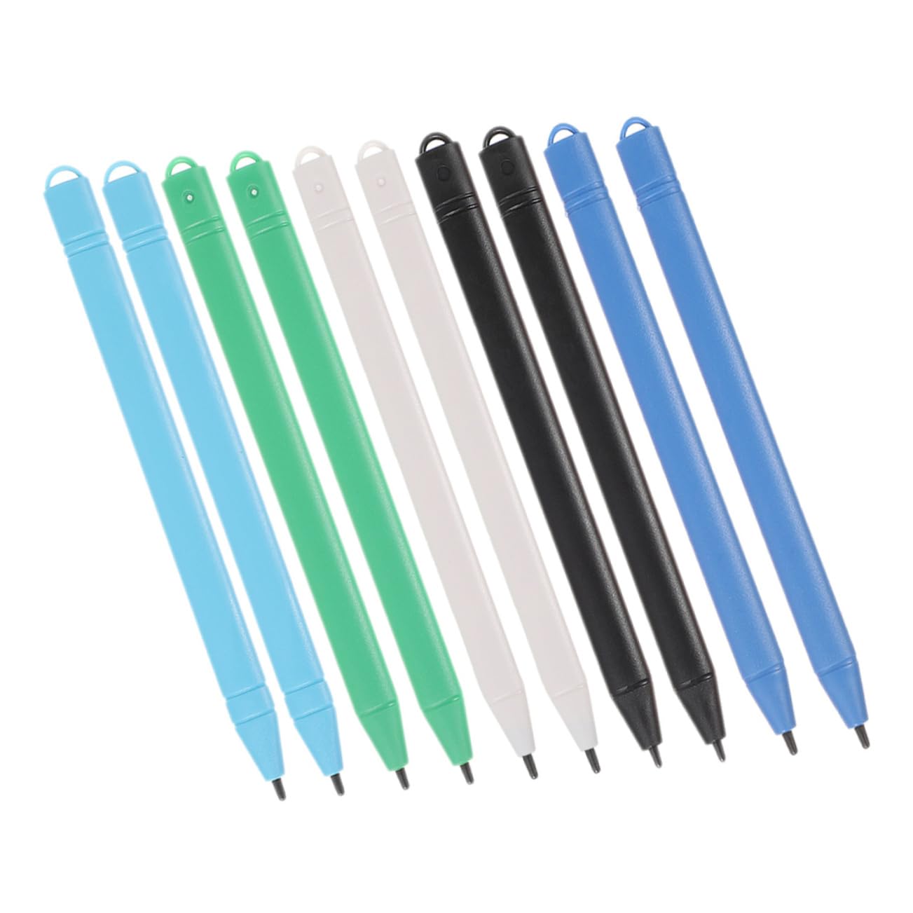 Mikikit 50pezzi Pennini Capacitivo Per Scrittura e Disegno Su Tablet Stilo Leggero e Resistente Penna Lcd Per Note e Arte Di Colori