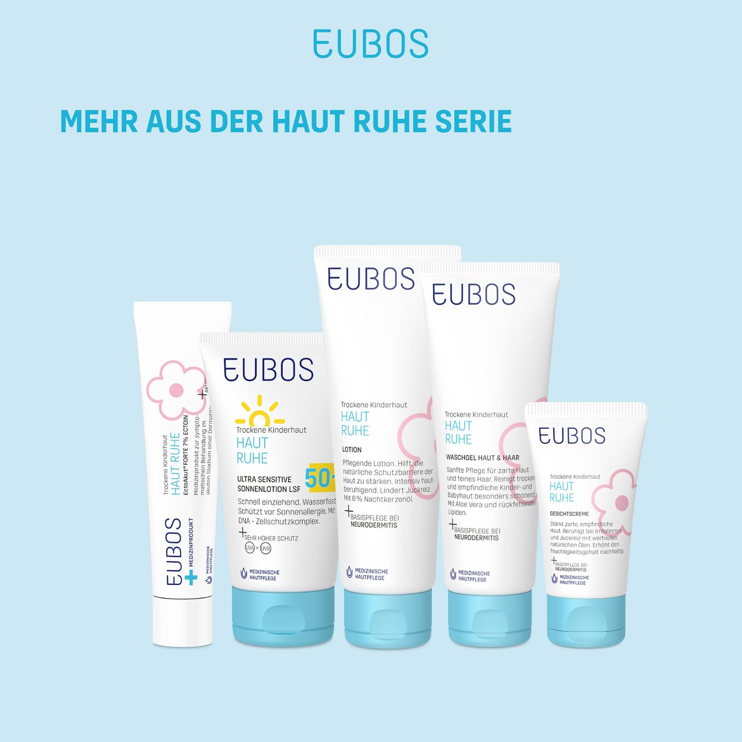 HAUT RUHE Cream, Medical Intensive Care Cream for Children and Delicate Baby Skin