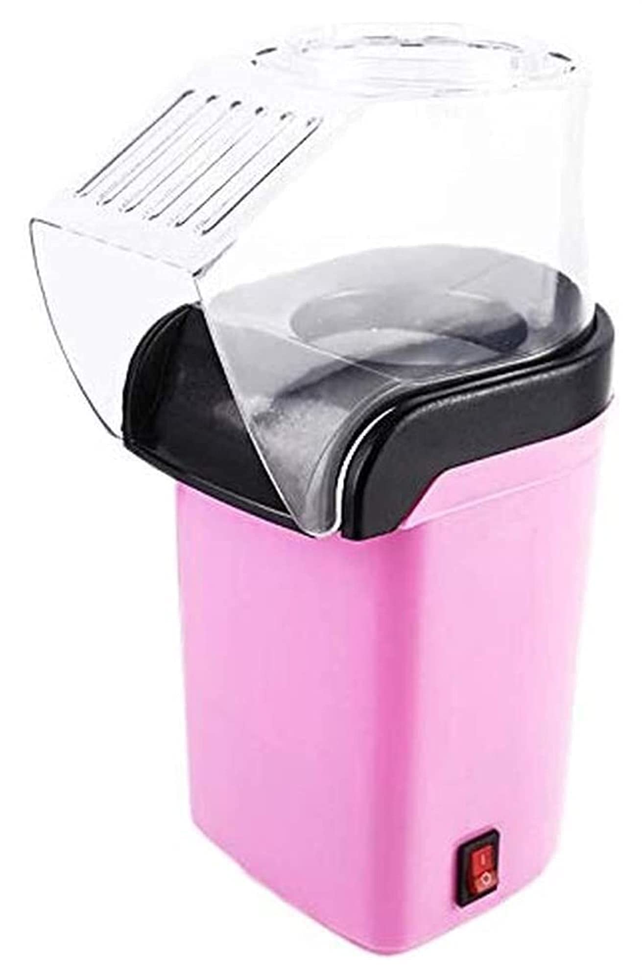 Macchina per Popcorn, Macchina per Popcorn per Popcorn ad Aria Calda Rimovibile per la casa Senza Olio, Delizioso spuntino Sano Nero,