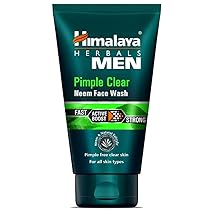 Himalaya Men Pimple Clear Neem Face Wash, 50ml