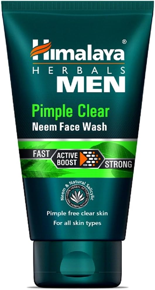 Himalaya Men Pimple Clear Neem Face Wash, 50ml