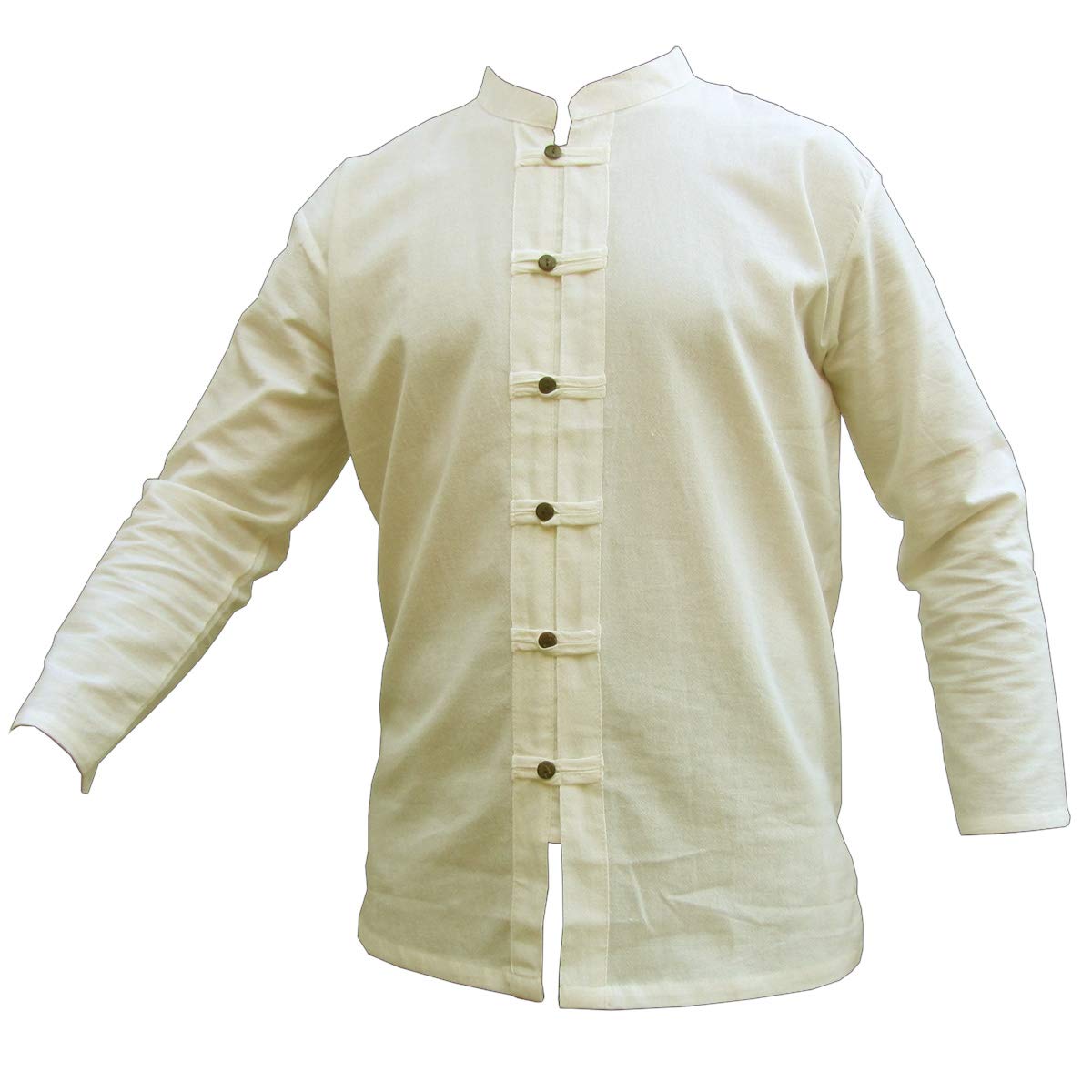 PANASIAM Shirt RZI-01, Ecru, M, longsl.