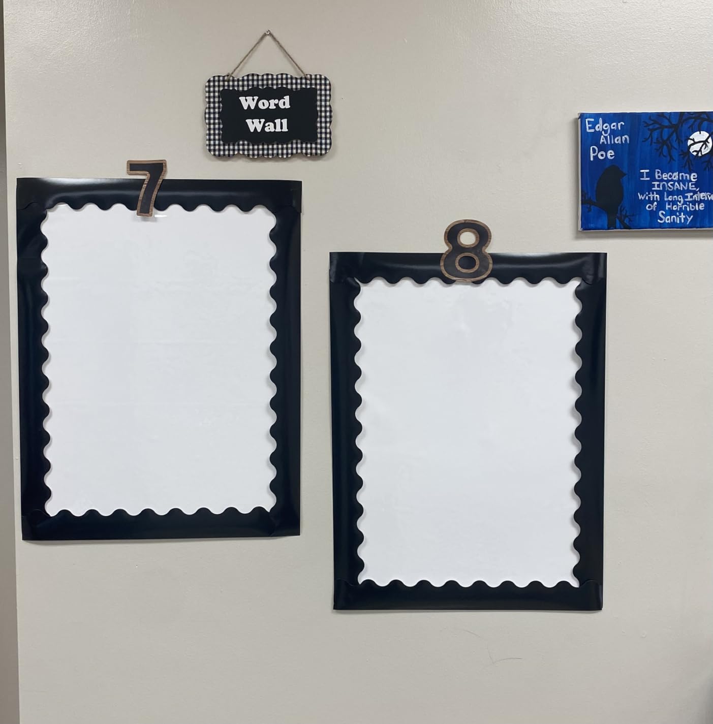 1/mo Finance Carson Dellosa 36 Ft Scalloped Black Bulletin Board