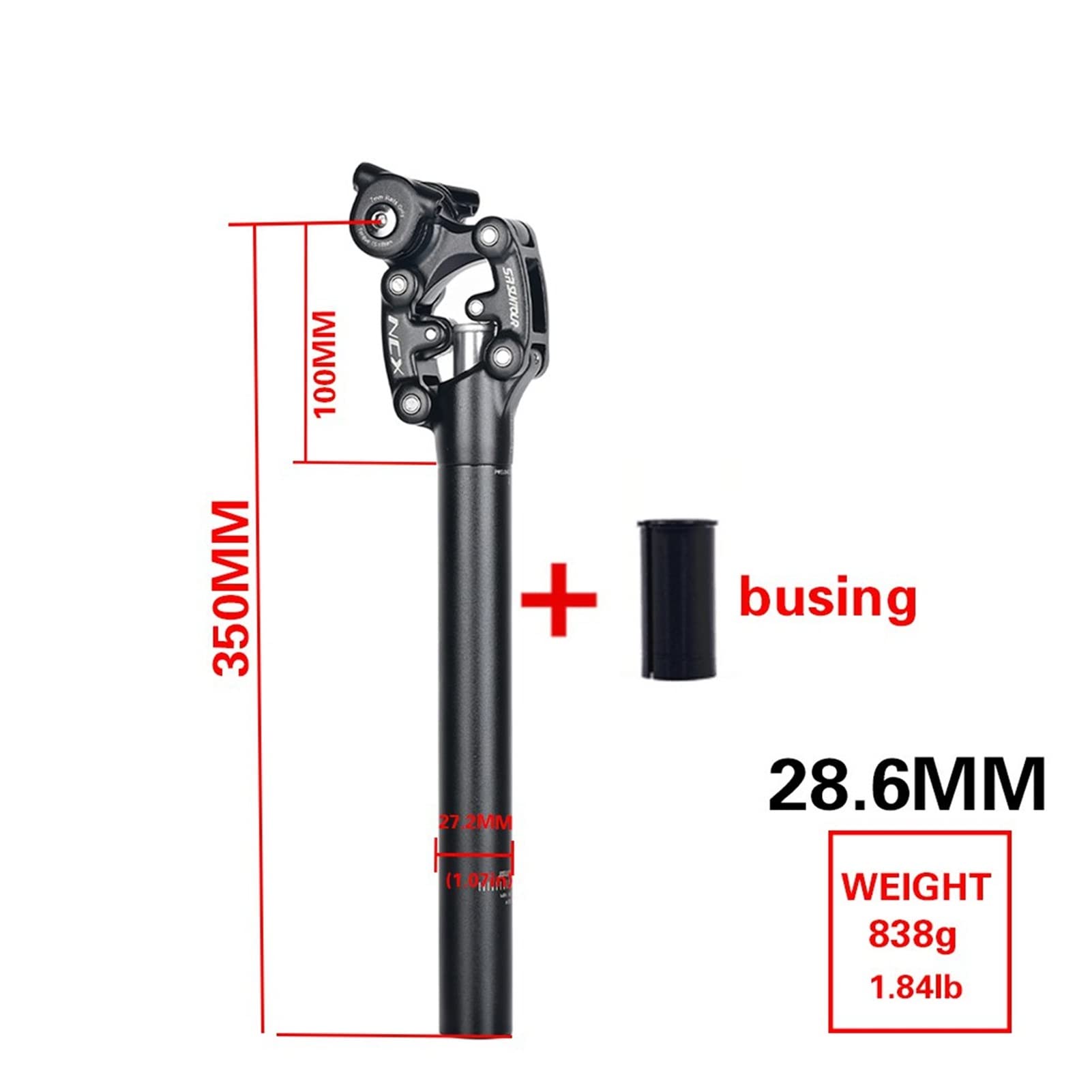 RXL SL Tige de selle 27,2 mm en carbone pour VTT, vélo de route, décalée, 25 mm, noir mat UD (27,2 x 350 mm RXL SL Tige de selle 27,2 mm en carbone pour VTT, vélo de route, décalée, 25 mm, noir mat UD (27,2 x 350 mm