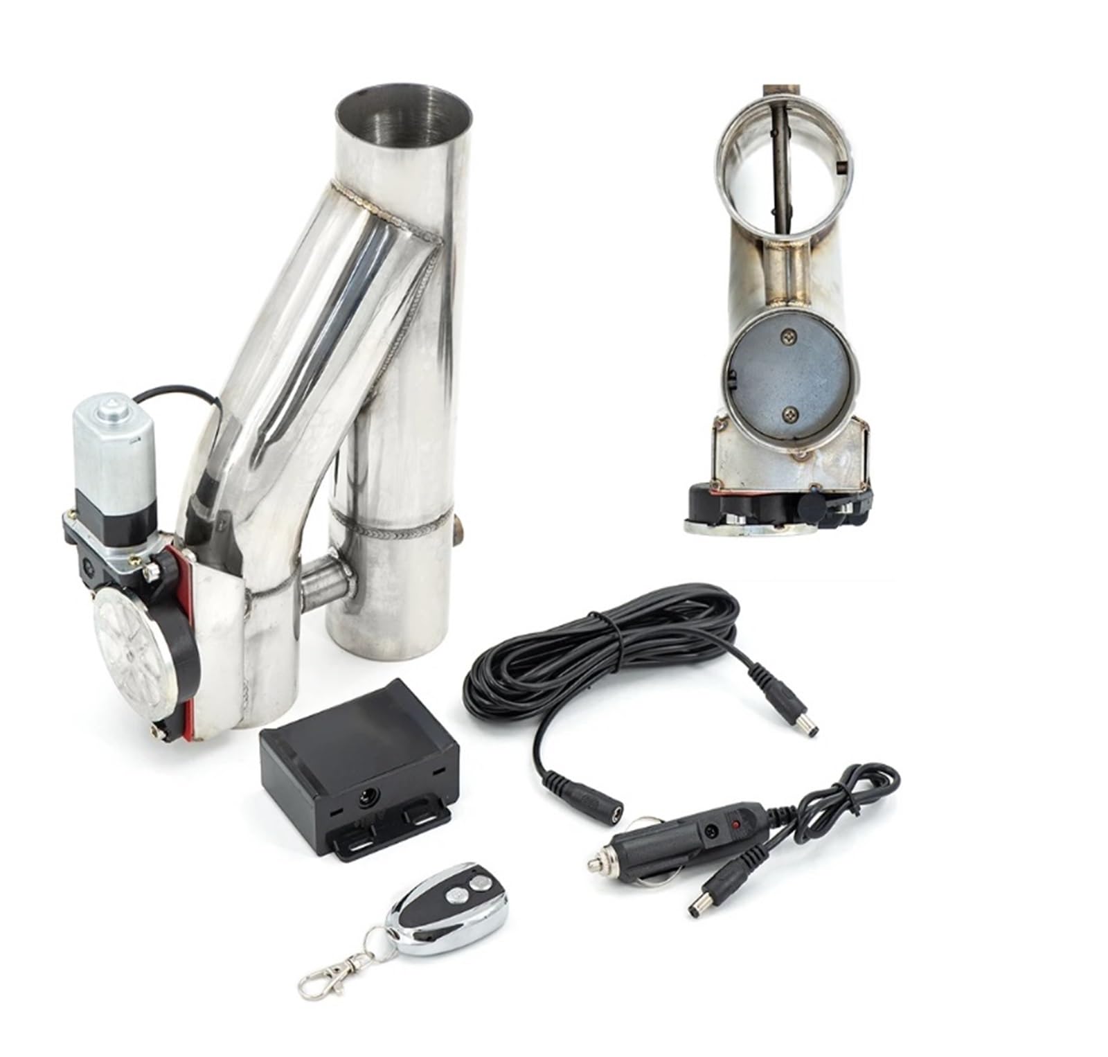 Double Valve Electric Exhaust Cutout 2.0/2.5/3.0inch EGR Valve Exaust Gas Recirculation Valve