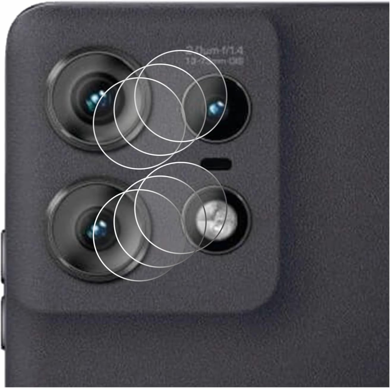 brotect Screen Protector Compatible with Motorola Edge 50 Pro (ONLY Camera Lens) (6 Pack) - HD-Clear Protection Film