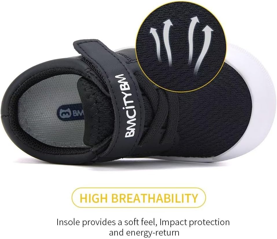 BMCiTYBM Baby Sneakers Girls Boys Lightweight Breathable Mesh First Walkers Shoes 6-24 Months - Image 4