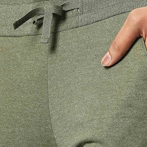 Image of Bewakoof Men's Solid Regular Fit Cotton Blend Joggers