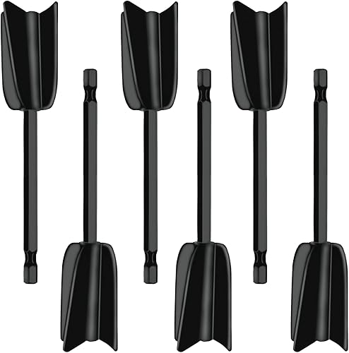 Paletas mezcladoras de resina epoxi 6 paletas mezcladoras reutilizables reutilizables de pintura y resina para mezclar resina epoxi, pintura,