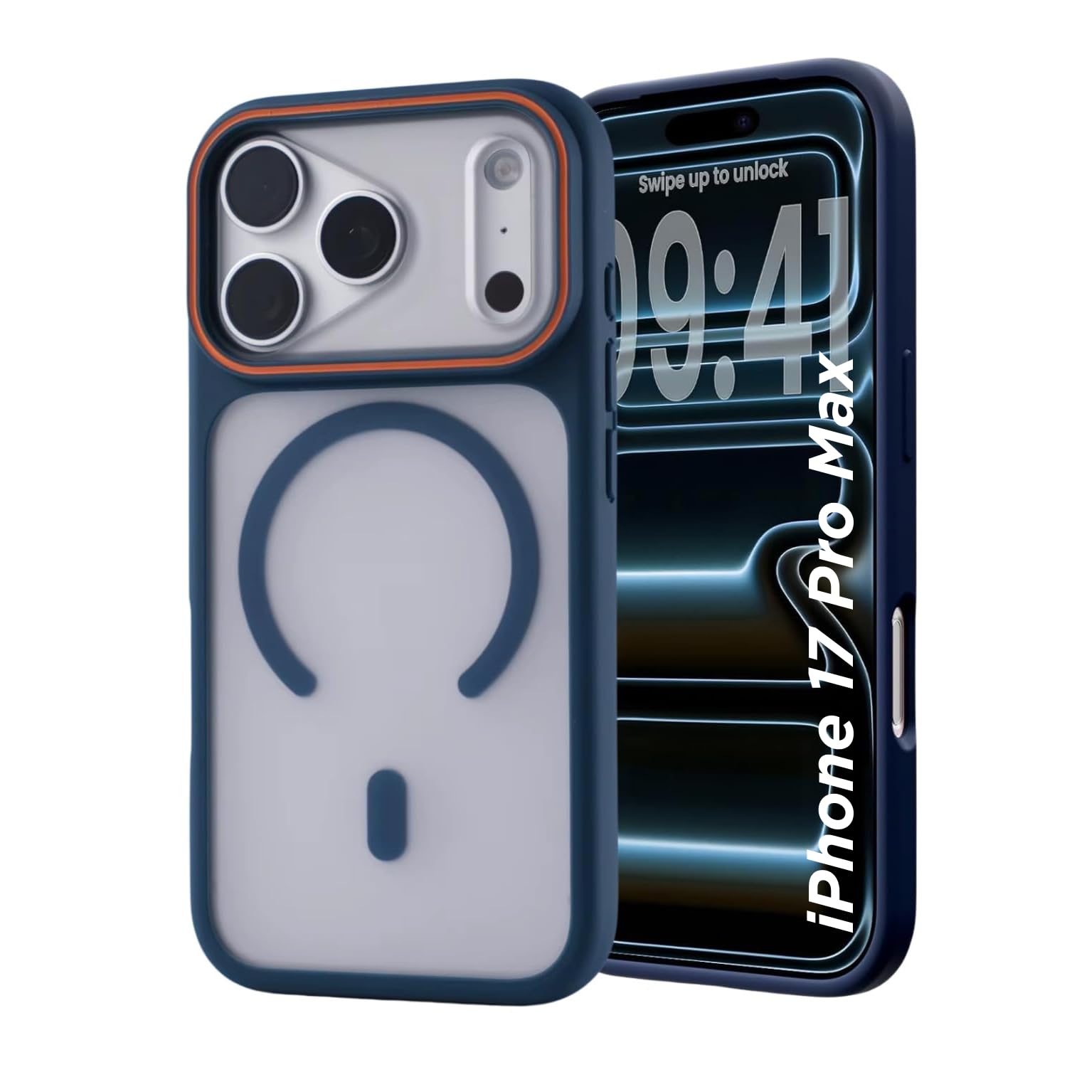 AIBEX Magnetic Compatible for Apple iPhone 18 Pro/Apple iPhone 17 Pro– Slim Protective Back Cover with Camera Lens Protection, Strong Magnetic Support, Anti-Slip Grip, Military Grade (Grey) — Amazon image 11
