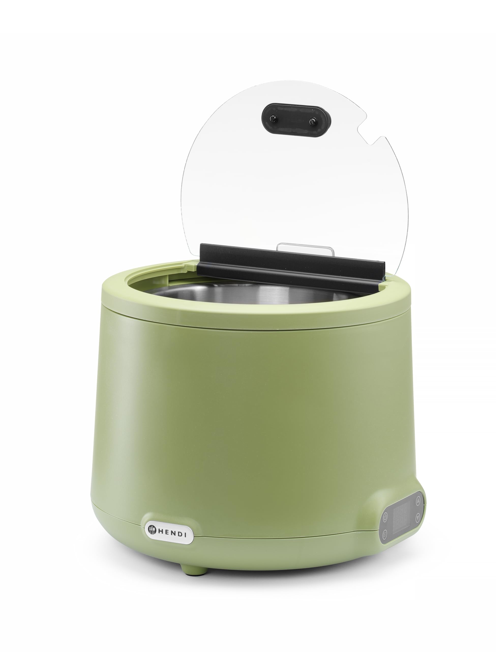 HENDI Suppenkessel, UNIQ, herausnehmbarer Behälter, 8L, 230V/500W, grün