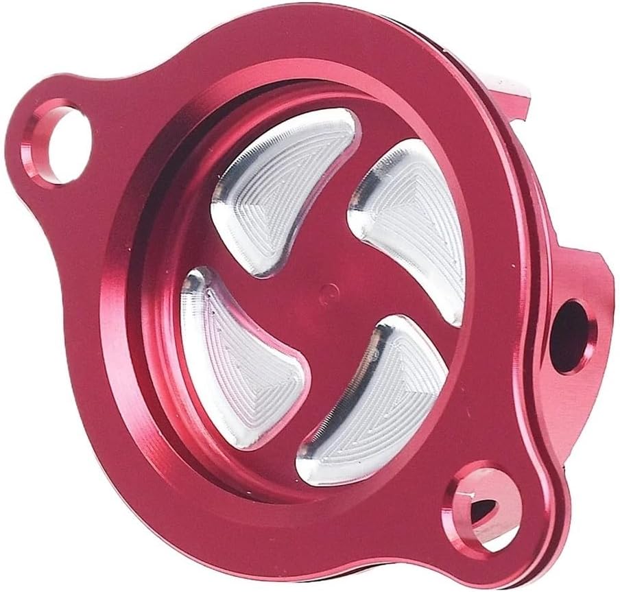 Engine Stator Side Guard Motorcycle CNC Aluminum Oil Filter Cleaner Cap Cover for CRF 250 250R 2009-2018 for 450 450R Model Motocross Etc