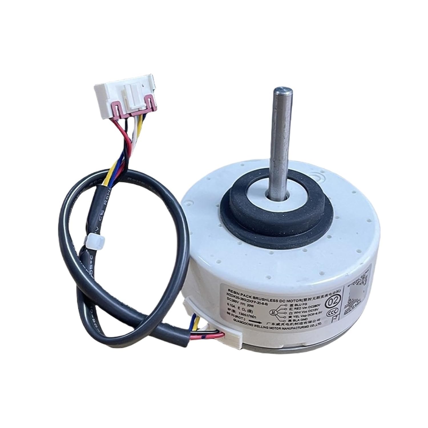1pc WZDK20-38G Air Conditioner Indoor Motor (ZKFP-20-8-6) 20W Household Brushless DC Fan Motor