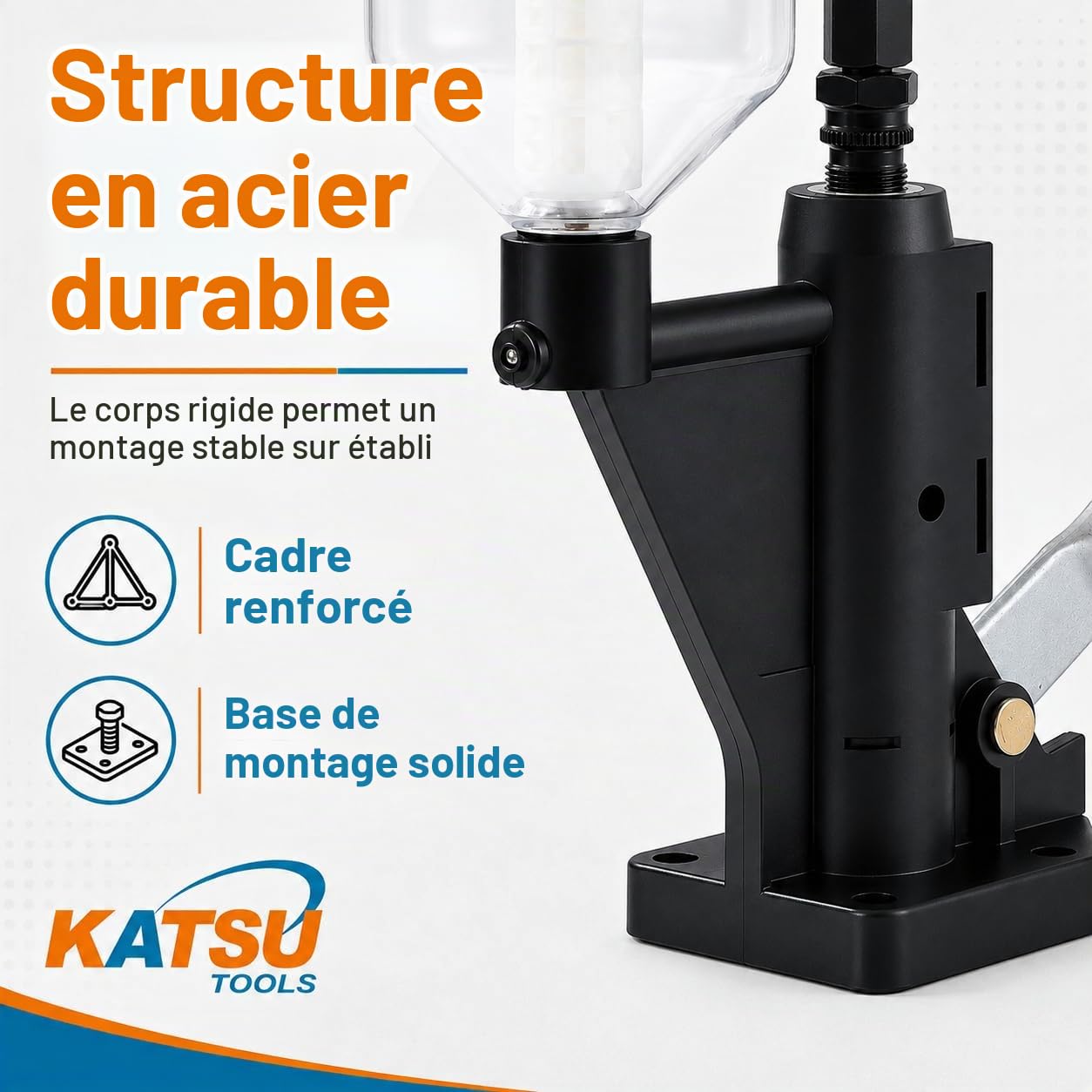 KATSU Testeur de pression buse injecteur moteur diesel réparation tracteur camion voiture 449949