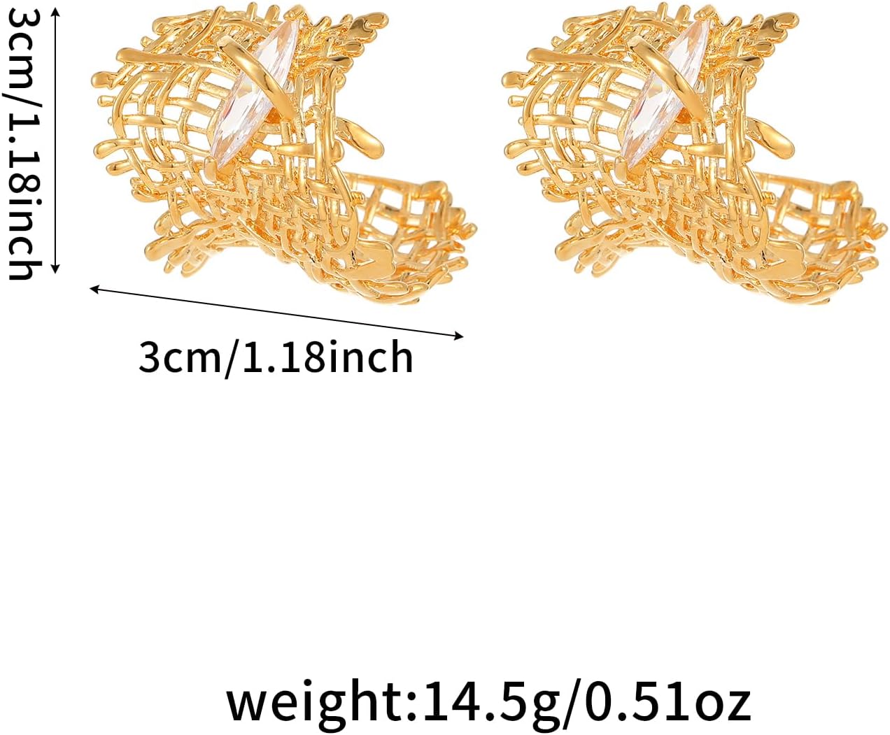 Earrings for Women(E11-2) - Image 4