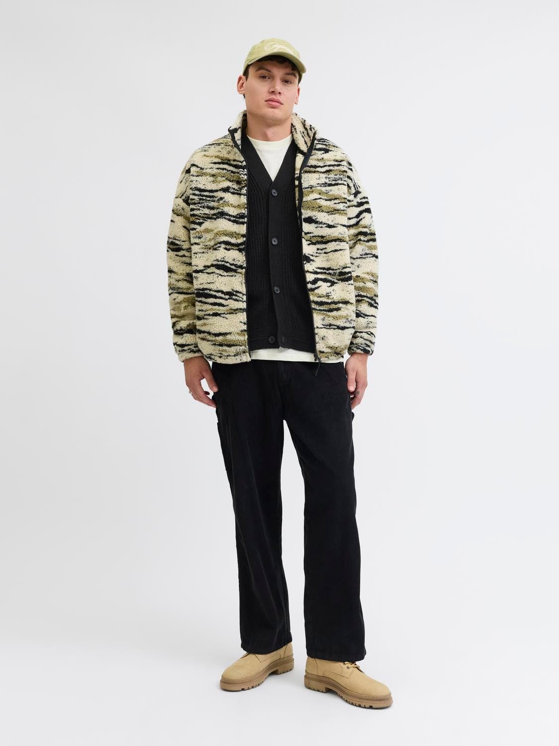 JACK & JONES Jjconnor Knit V-Neck Cardigan Jjconnor - Cardigan con Scollo a V Uomo (Pacco da 1)