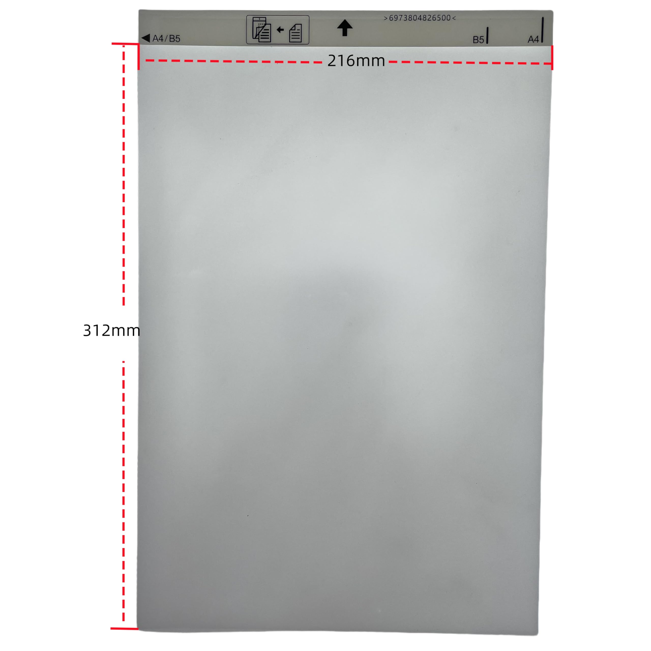 OKLILI 3 fogli di supporto B12B819451 compatibili con scanner portatili Epson, strappati, fragili, piegati, delicati, vecchi, danneggiati, rugosi, fragili documenti