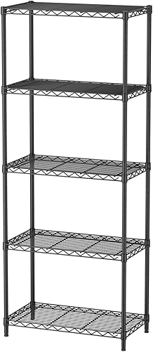 Miniatura 30 de Estantes de Almacenamiento Ajustables de 6 Niveles, Estante de Metal de Servicio Pesado con Capacidad de 900 LBS, Unidad de Estantería de Alambre