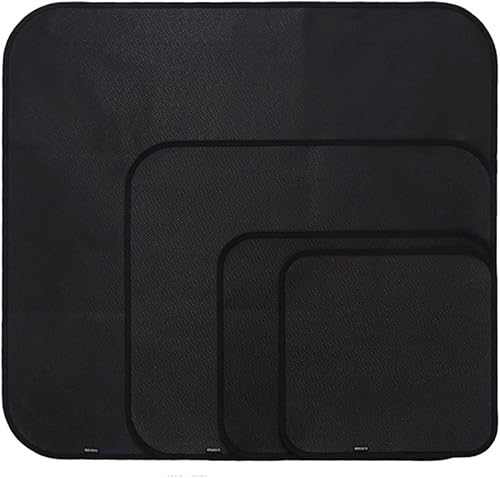 Tapete de parrilla ignífugo para terraza, alfombra de chimenea, tapete ignífugo debajo de la hoguera, funciona en parrilla eléctrica, barbacoa de