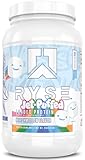 RYSE Loaded Protein Powder - Jet-Puffed Marshmallow - 25g Whey Protein Isolate & Concentrate with Prebiotic Fiber & MCTs - Low Carb&comma; Low Sugar&comma; Digestive-Friendly - 27 Servings &sol; 2 lb Tub
